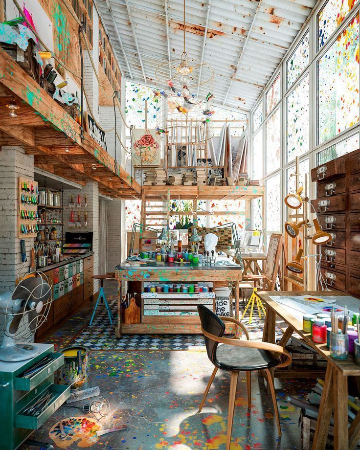 12 Creative Spaces for the Organized Artist