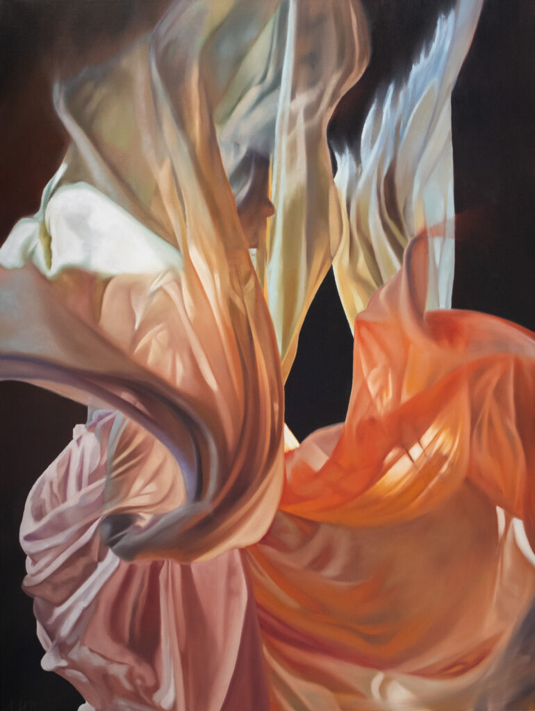 Heather Martindale Immersion, 2024, 48x36, oil on canvas