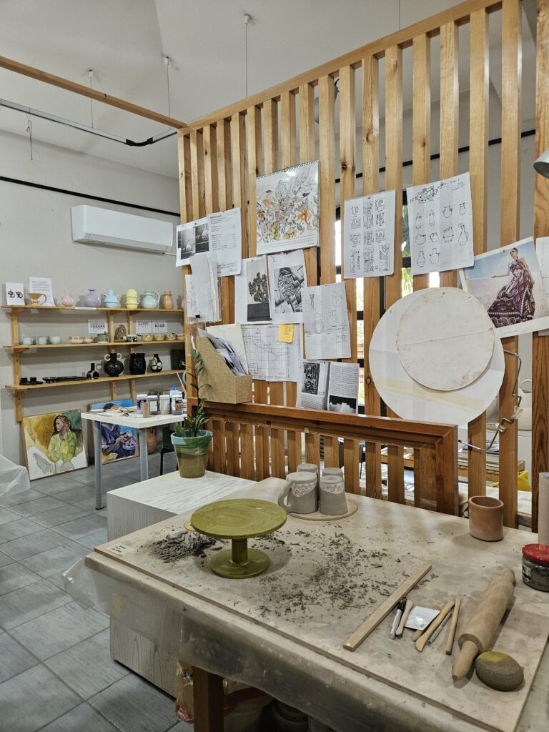 Inside Andriana Kedariti’s Studio and her Ancient Cyprus Inspired Art