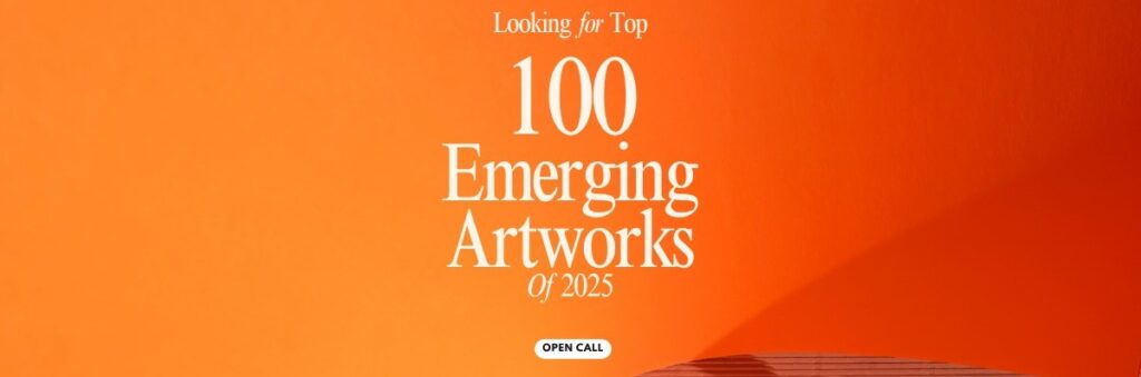 100 emerging artworks