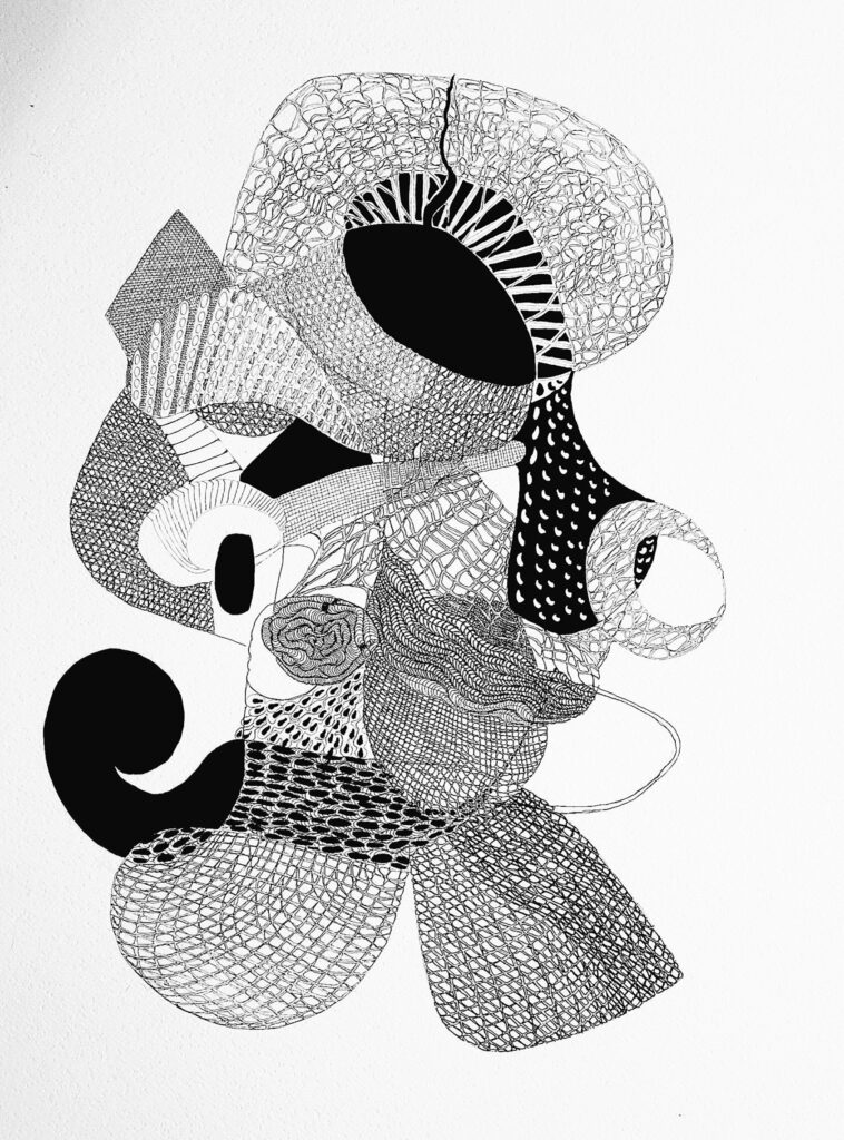 How do thought and intuition work together in art