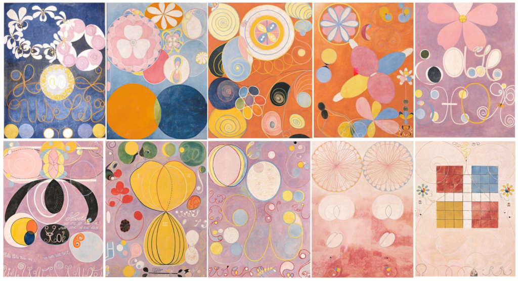 Woman Who Painted Abstract Art