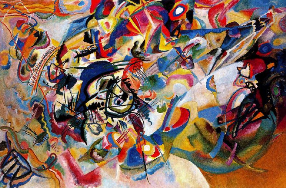 Value of art Wassily Kandinsky, Composition VII