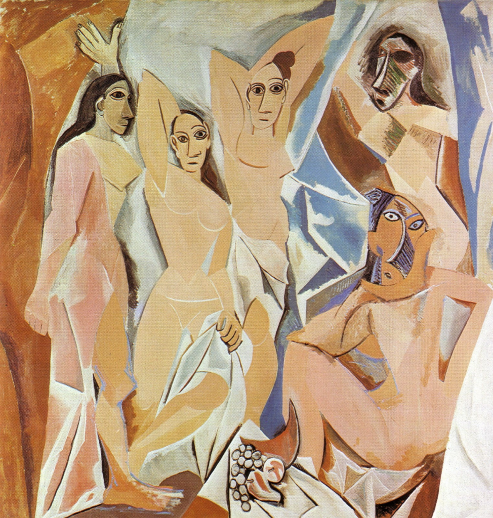 Pablo Picasso, Les Demoiselles d’Avignon (1907)