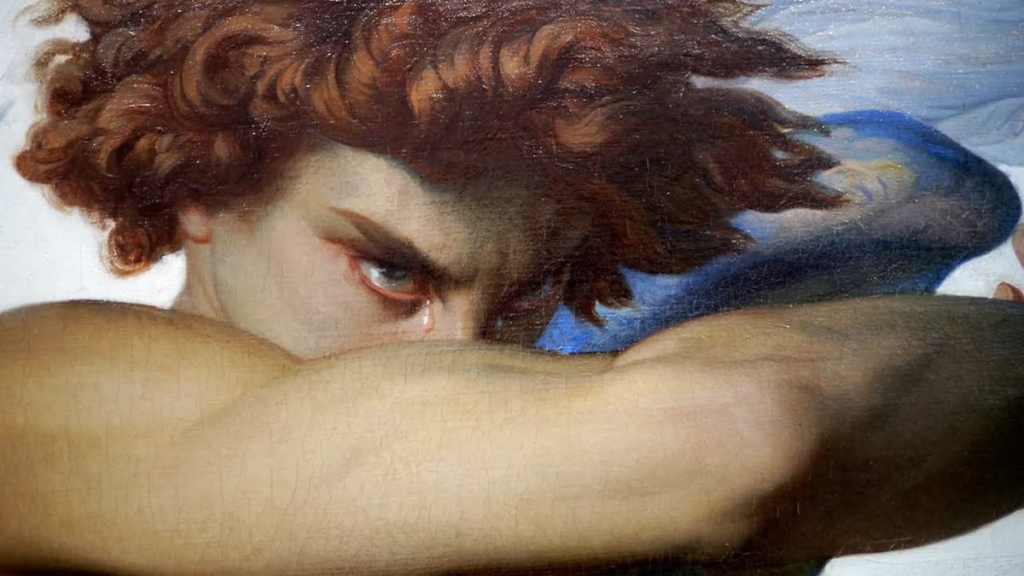 The Fallen Angel by Alexandre Cabanel