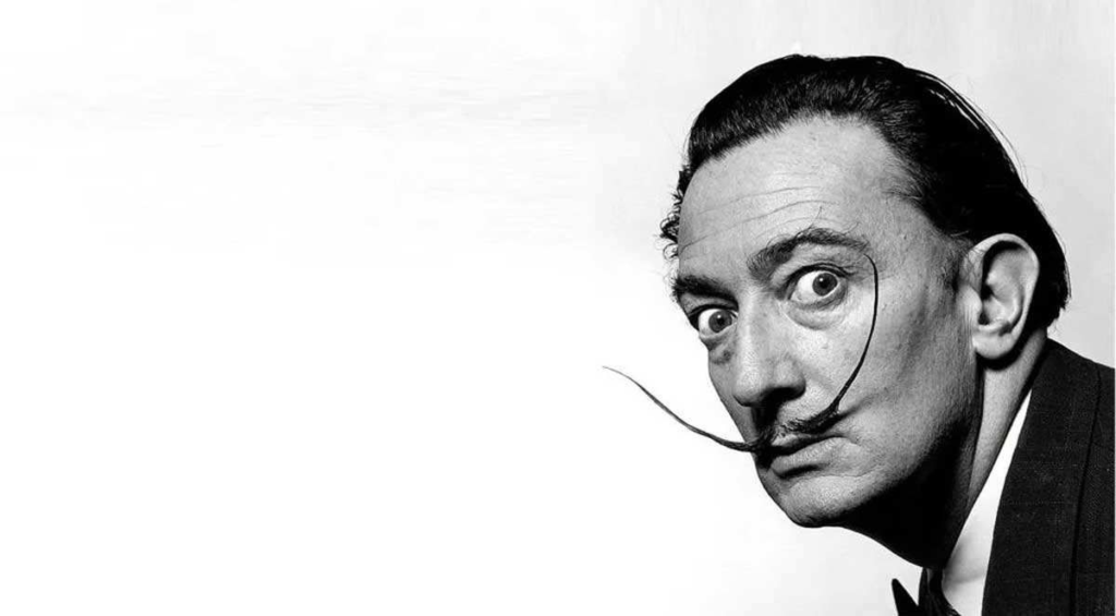 Salvador Dali, making a living from art