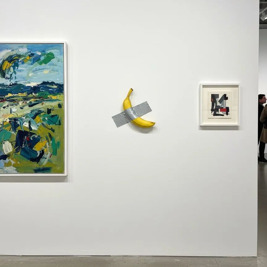 Maurizio Cattelan's Comedian Contemporary Art
