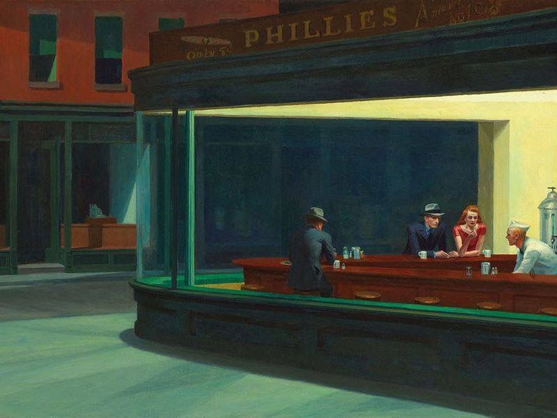Nighthawks by Edward Hopper